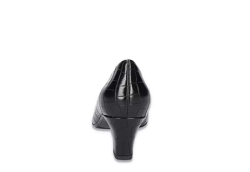 Easy Street Womens Ballari Pump - Black 7 Easy Street Womens Ballari Pump - Black - Image 5