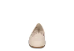 Easy Street Womens Tamar Flat - Bone -Shoe Promotion Shop US 01 108015 02