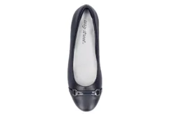 Easy Street Womens Asher Flat - Navy -Shoe Promotion Shop US 01 108018 05