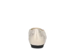 Easy Street Womens Asher Flat - Gold 13 Easy Street Womens Asher Flat - Gold -Shoe Promotion Shop US 01 108022 04