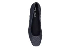 Easy Street Womens Mazi Flat - Navy -Shoe Promotion Shop US 01 108047 05