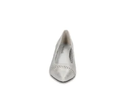 Easy Street Womens Ansen Pump - Silver -Shoe Promotion Shop US 01 108091 02
