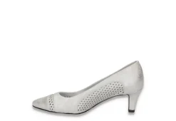 Easy Street Womens Ansen Pump - Silver -Shoe Promotion Shop US 01 108091 03