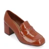 Journee Collection Womens Liyla Pump - Cognac -Shoe Promotion Shop US 01 108361 00