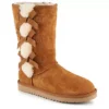 Koolaburra By Ugg Womens Victoria Tall Fur Boot - Rust
