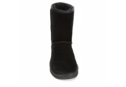 Koolaburra By Ugg Womens Koola Short Fur Boot - Black -Shoe Promotion Shop US 01 122352 02