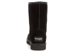 Koolaburra By Ugg Womens Koola Short Fur Boot - Black -Shoe Promotion Shop US 01 122352 04