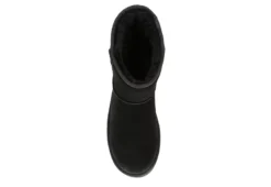 Koolaburra By Ugg Womens Koola Short Fur Boot - Black -Shoe Promotion Shop US 01 122352 05