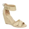 Chinese Laundry Womens Celly Wedge Sandal - Beige -Shoe Promotion Shop US 01 132194 00