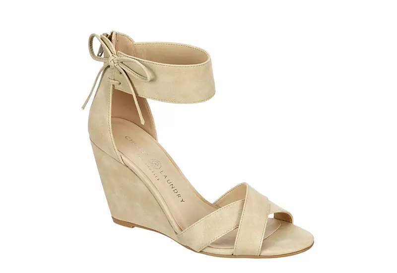 Chinese Laundry Womens Celly Wedge Sandal - Beige 3 Chinese Laundry Womens Celly Wedge Sandal - Beige