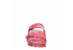 Birkenstock Womens Arizona Essentials Slide Sandal - Coral -Shoe Promotion Shop US 01 201446 02
