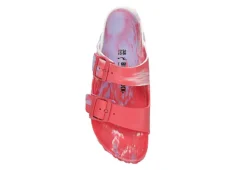 Birkenstock Womens Arizona Essentials Slide Sandal - Coral -Shoe Promotion Shop US 01 201446 05