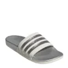 Adidas Womens Adilette Comfort Slide Sandal - White -Shoe Promotion Shop US 01 202095 00