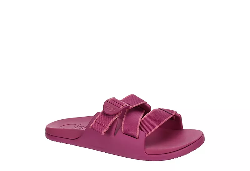 Chaco Womens Chillos Slide Sandal - Fuschia 3 Chaco Womens Chillos Slide Sandal - Fuschia