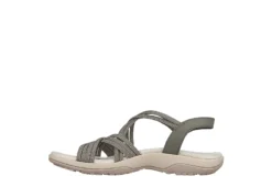 Skechers Womens Reggae Slim Takes Two Womens Sandal - Olive -Shoe Promotion Shop US 01 202405 02