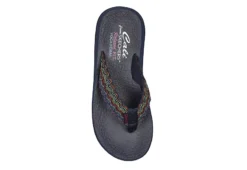 Skechers Womens Asana Flip Flop Sandal - Navy -Shoe Promotion Shop US 01 202468 03