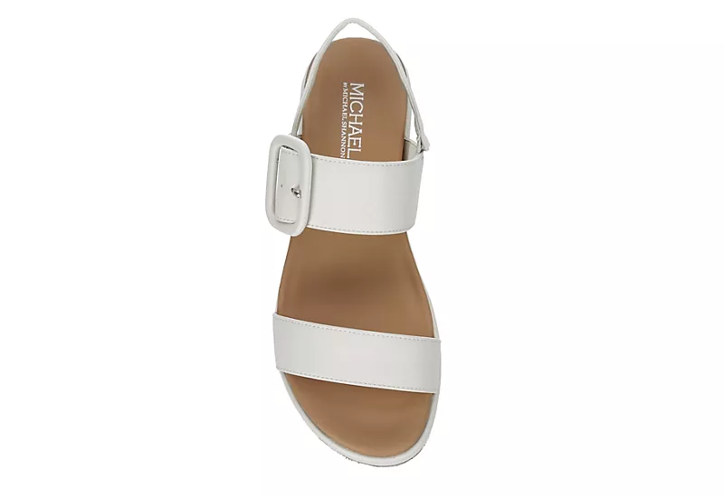 Michael By Michael Shannon Womens Kira Platform Sandal - Ivory 8 Michael By Michael Shannon Womens Kira Platform Sandal - Ivory - Image 6