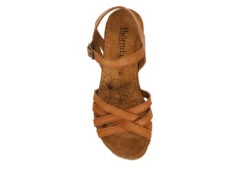 Bjorndal Womens Lily Wedge Sandal - Tan -Shoe Promotion Shop US 01 202508 05