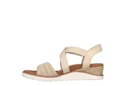 Skechers Womens Arch Fit Beach Kiss Sandal - Natural 11 Skechers Womens Arch Fit Beach Kiss Sandal - Natural -Shoe Promotion Shop US 01 202836 02