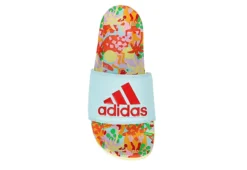 Adidas Womens Adilette Comfort Slide Sandal - Aqua -Shoe Promotion Shop US 01 203097 05