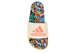 Adidas Womens Adilette Comfort Slide Sandal - Off White -Shoe Promotion Shop US 01 203099 05