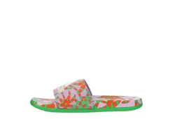 Adidas Womens Adilette Comfort Slide Sandal - Purple -Shoe Promotion Shop US 01 203100 03