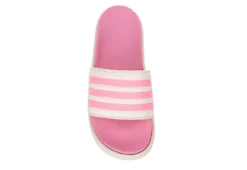 Adidas Womens Adilette Platform Slide Sandal - Pink 14 Adidas Womens Adilette Platform Slide Sandal - Pink -Shoe Promotion Shop US 01 203101 05