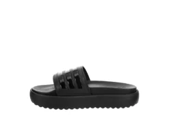 Adidas Womens Adilette Platform Slide Sandal - Black -Shoe Promotion Shop US 01 203102 03