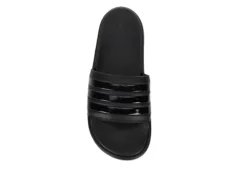 Adidas Womens Adilette Platform Slide Sandal - Black -Shoe Promotion Shop US 01 203102 05