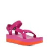 Teva Womens Flatform Universal Platform Outdoor Sandal - Fuschia -Shoe Promotion Shop US 01 203150 00