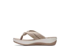 Clarks Womens Arla Kaylie Flip Flop Sandal - Sand -Shoe Promotion Shop US 01 203198 03