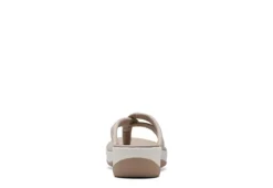 Clarks Womens Arla Kaylie Flip Flop Sandal - Sand -Shoe Promotion Shop US 01 203198 04