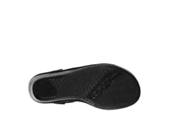 Skechers Womens Rumble On - Camp Glam Wedge Sandal - Black -Shoe Promotion Shop US 01 203242 04