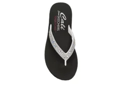 Skechers Womens Love Letter Flip Flop Sandal - White 14 Skechers Womens Love Letter Flip Flop Sandal - White -Shoe Promotion Shop US 01 203261 05