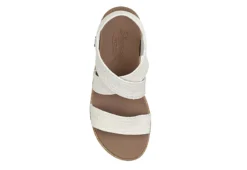Skechers Womens Beverlee Love Stays Wedge Sandal - White -Shoe Promotion Shop US 01 203263 03