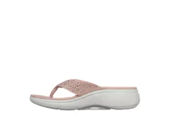Skechers Womens Dazzle- Arch Fit Flip Flop Sandal - Pink 11 Skechers Womens Dazzle- Arch Fit Flip Flop Sandal - Pink -Shoe Promotion Shop US 01 203276 02