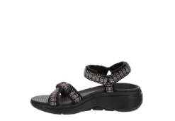 Skechers Womens Affinity Sandal - Black -Shoe Promotion Shop US 01 203279 03