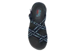Skechers Womens Reggae Irie Mon Trail Grazer Outdoor Sandal - Navy -Shoe Promotion Shop US 01 203283 05