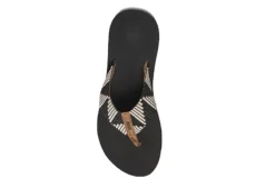 Reef Womens Spring Woven Flip Flop Sandal - Black -Shoe Promotion Shop US 01 203287 02
