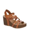 Xappeal Womens Maggy Wedge Sandal - Cognac -Shoe Promotion Shop US 01 203298 00