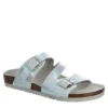 Bjorndal Womens Delaney Footbed Sandal - Silver -Shoe Promotion Shop US 01 203311 00