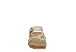 Bjorndal Womens Sami Footbed Sandal - Gold -Shoe Promotion Shop US 01 203313 02