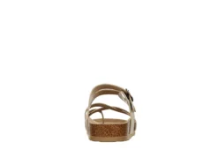 Bjorndal Womens Sami Footbed Sandal - Gold -Shoe Promotion Shop US 01 203313 04
