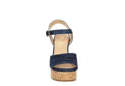 Michael By Michael Shannon Womens Maria Wedge Sandal - Denim 11 Michael By Michael Shannon Womens Maria Wedge Sandal - Denim -Shoe Promotion Shop US 01 203328 02