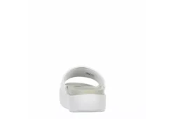 Adidas Womens Adilette Platform Slide Sandal - White -Shoe Promotion Shop US 01 203333 04