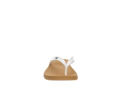 Reef Womens Stella Court Flip Flop Sandal - White -Shoe Promotion Shop US 01 203340 02