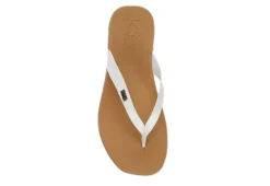 Reef Womens Stella Court Flip Flop Sandal - White -Shoe Promotion Shop US 01 203340 05