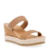 Dv By Dolce Vita Womens Effie Wedge Sandal - Tan -Shoe Promotion Shop US 01 203354 00
