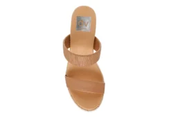 Dv By Dolce Vita Womens Effie Wedge Sandal - Tan -Shoe Promotion Shop US 01 203354 05