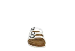 Birkenstock Womens Florida Soft Footbed Sandal - White -Shoe Promotion Shop US 01 203373 02